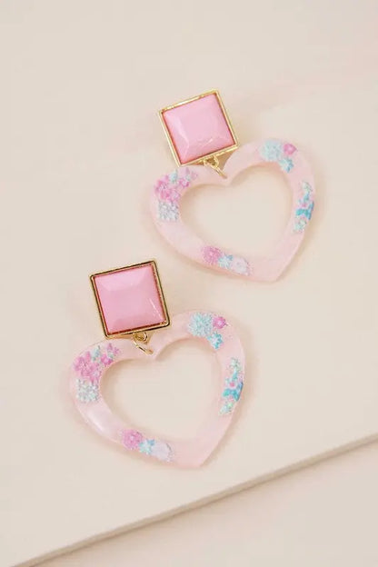 Lucy Heart Earrings Lovoda