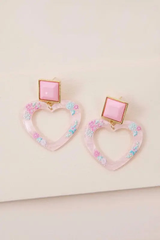 Lucy Heart Earrings Lovoda