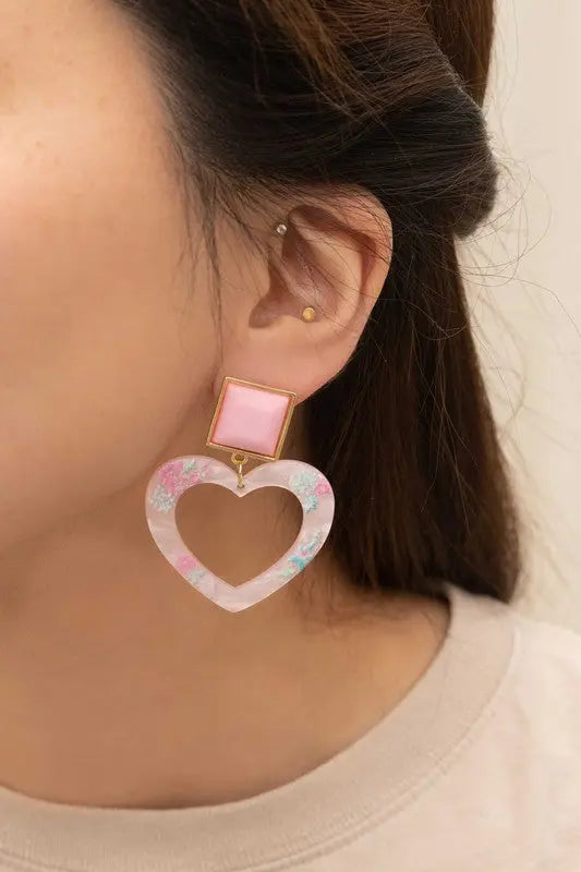 Lucy Heart Earrings Lovoda