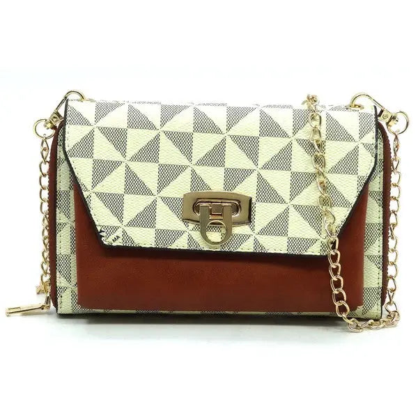 Monogram Zip Around Crossbody Clutch Wallet Fashion World