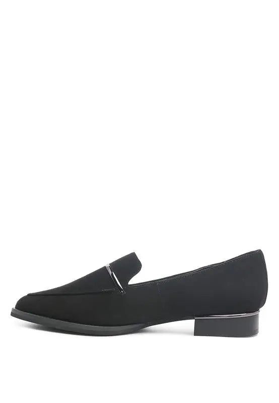 PAULINA Suede Leather Loafers Rag Company