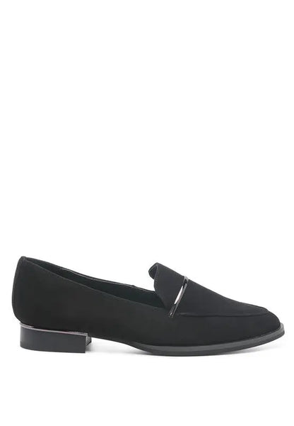 PAULINA Suede Leather Loafers Rag Company