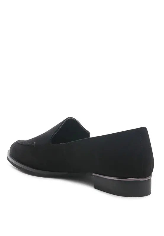 SARA Suede Slip-On Loafers Rag Company