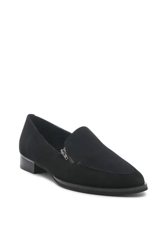 SARA Suede Slip-On Loafers Rag Company