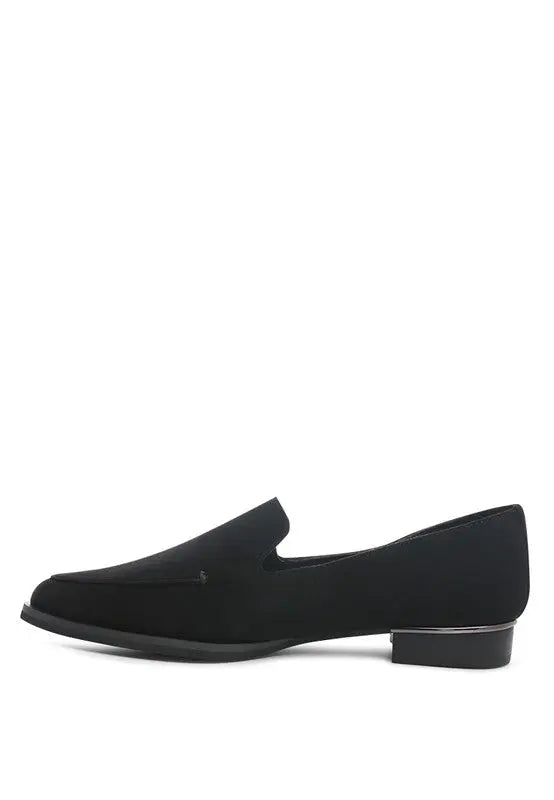 SARA Suede Slip-On Loafers Rag Company