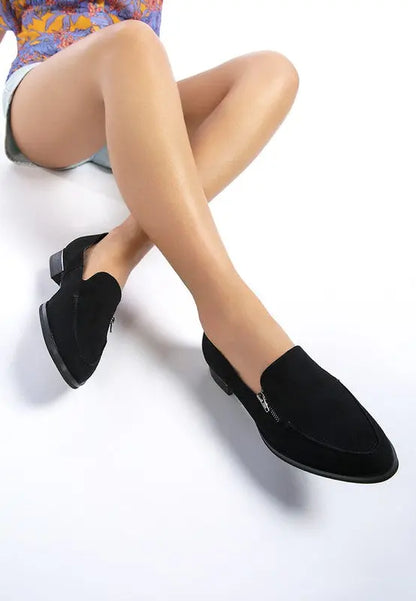 SARA Suede Slip-On Loafers Rag Company