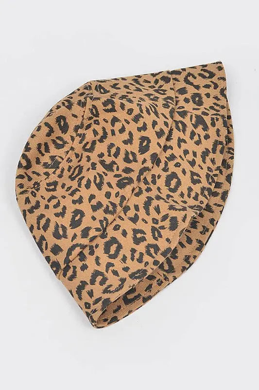 Leopard Printed Bucket Hat