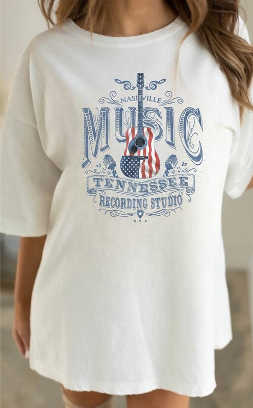 Nashville Music Recording Studio Tee