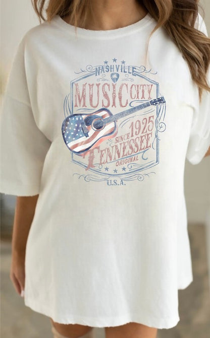 Since 1925 Nashville Tennessee Studio Tee