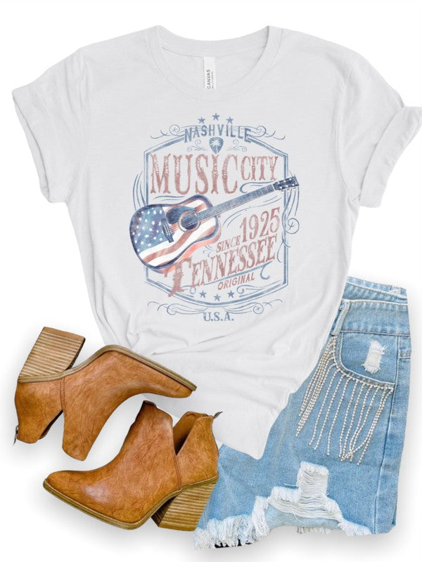 Since 1925 Nashville Tennessee Studio Tee