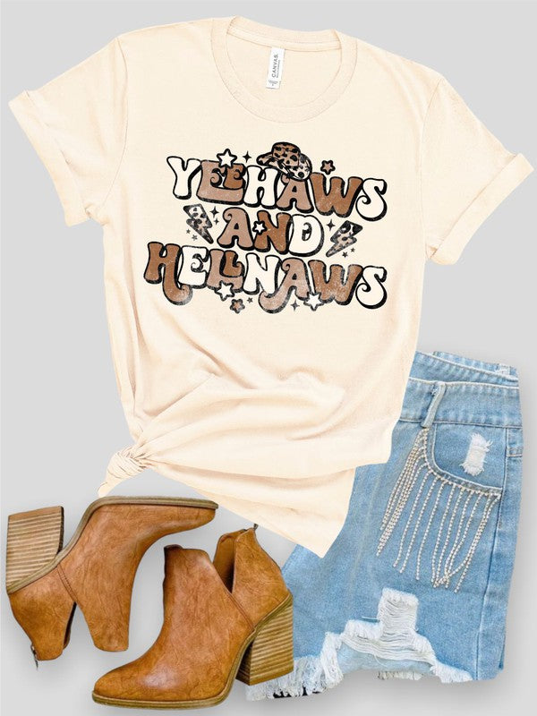 Yeehaws and Hellnaws Graphic Tee