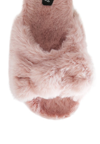 FUZZ BOW FUR FLATS