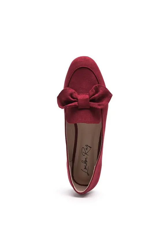 REMEE Front Bow Loafers Rag Company