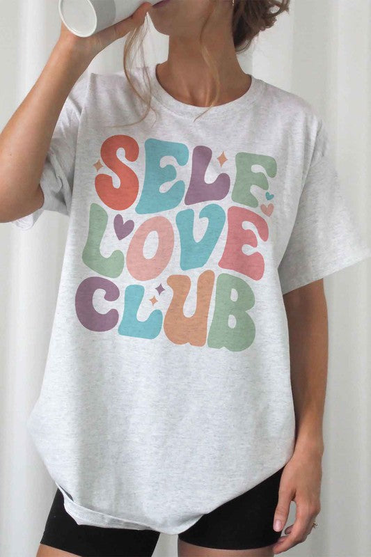 SELF LOVE CLUB GRAPHIC TEE / T-SHIRT