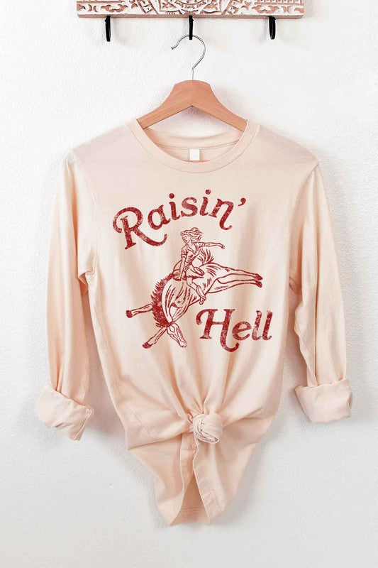 RAISIN HELL LONG SLEEVE TEE