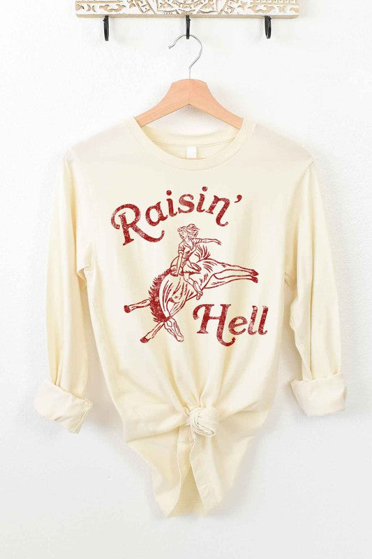 RAISIN HELL LONG SLEEVE TEE