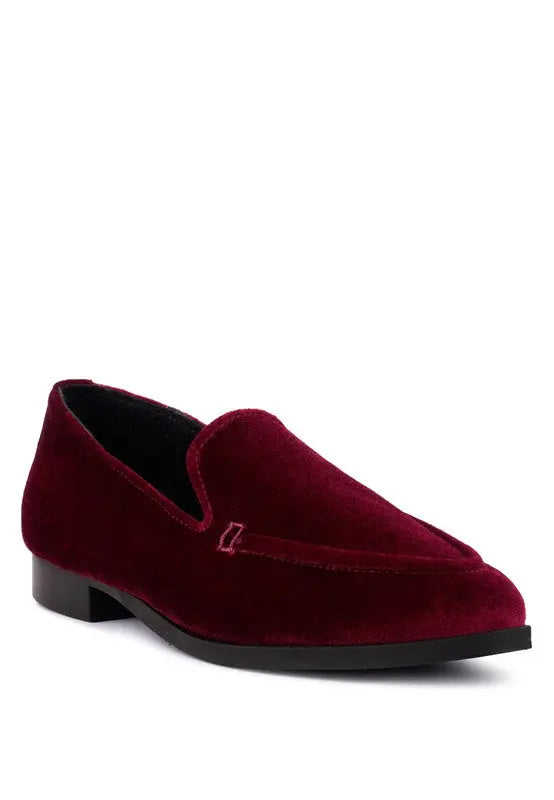 LUXE-LAP Velvet Handcrafted Loafers Rag Company