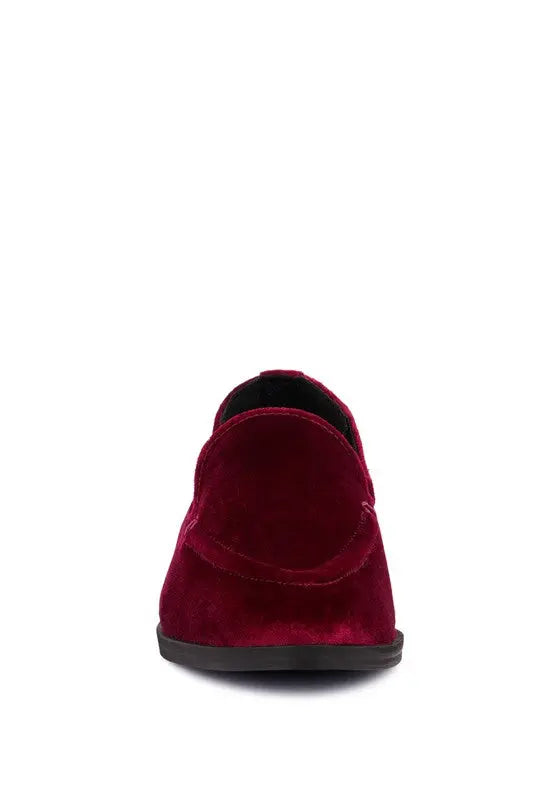 LUXE-LAP Velvet Handcrafted Loafers Rag Company