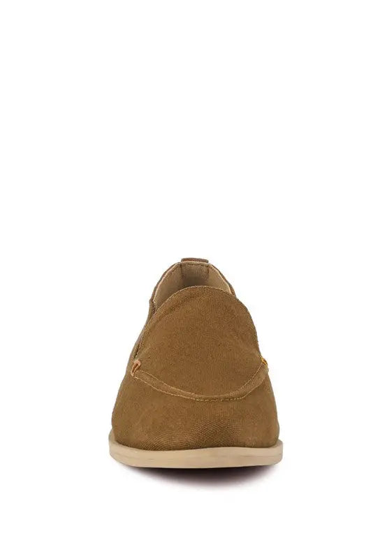 BOUGIE Organic Canvas Loafers Rag Company