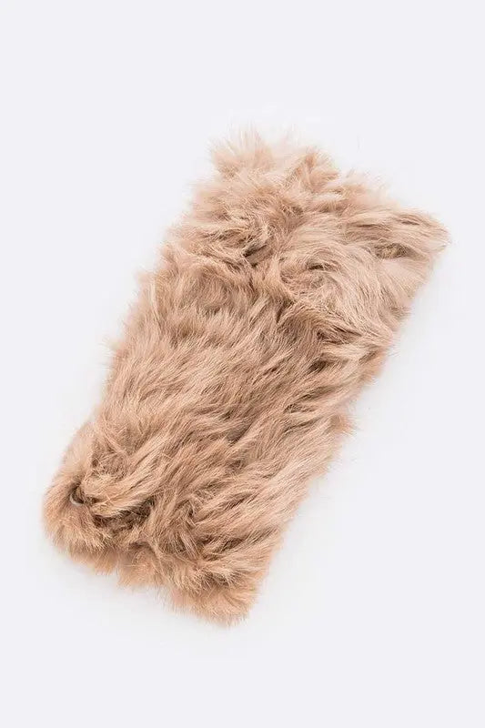 Soft Fur Convertible Headband Headband AFFLUZA.COM