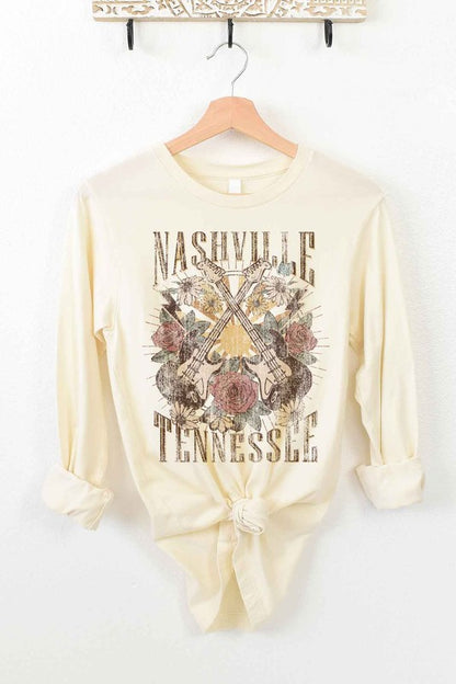 NASHVILLE TENNESSEE LONG SLEEVE TEE