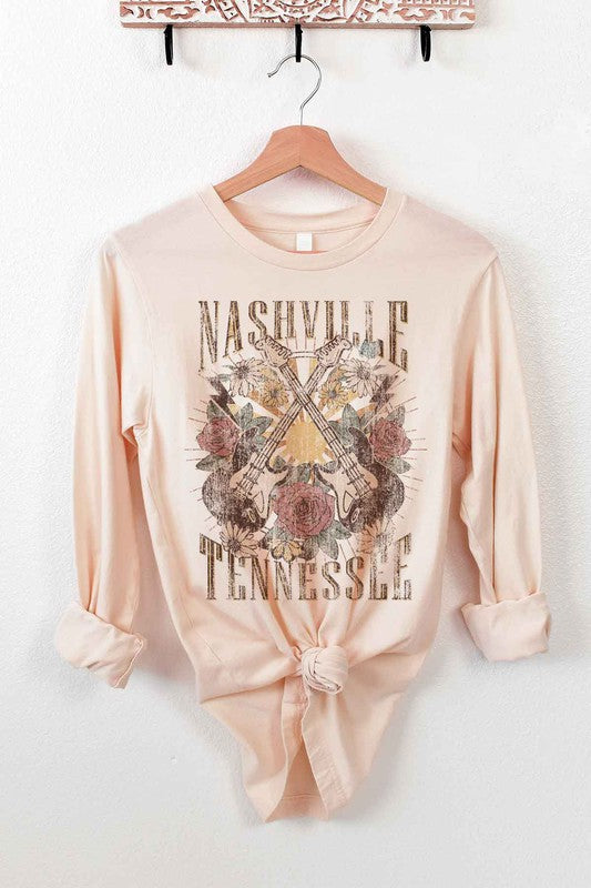 NASHVILLE TENNESSEE LONG SLEEVE TEE