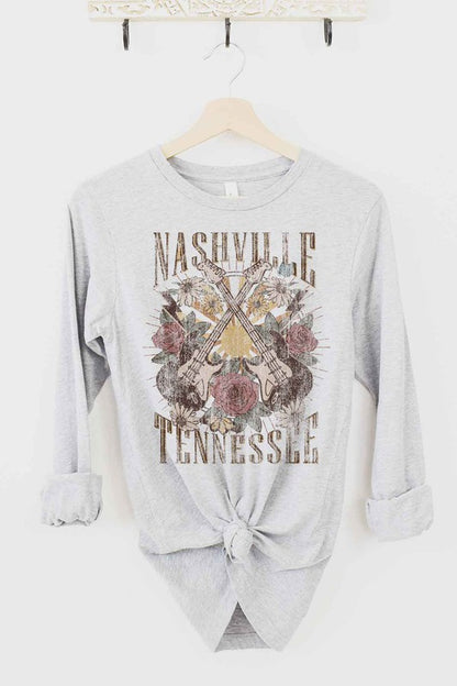 NASHVILLE TENNESSEE LONG SLEEVE TEE