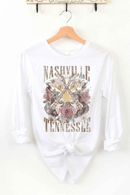 NASHVILLE TENNESSEE LONG SLEEVE TEE