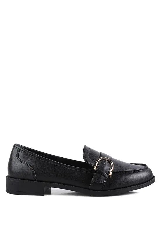 Sheboss Buckle Detail Loafers Rag Company