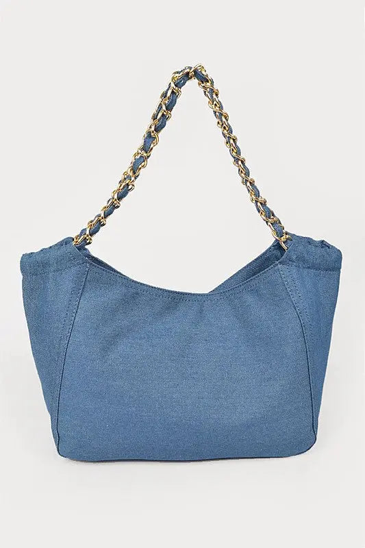 Denim Fashion Tote Bag Artini Accessories