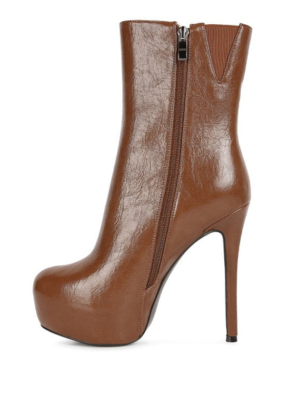 Marsha High Platform Stiletto Ankle Boot