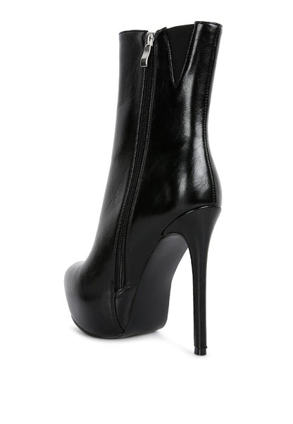 Marsha High Platform Stiletto Ankle Boot