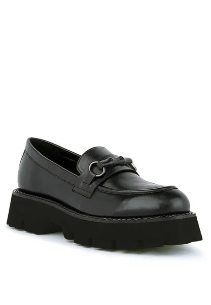 CHEVIOT Chunky Leather Loafers Rag Company