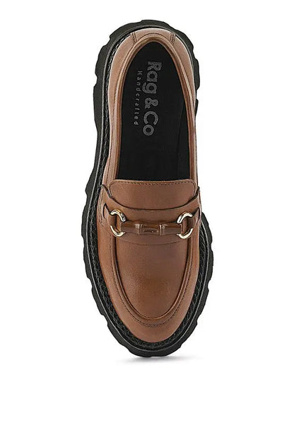 CHEVIOT Chunky Leather Loafers Rag Company