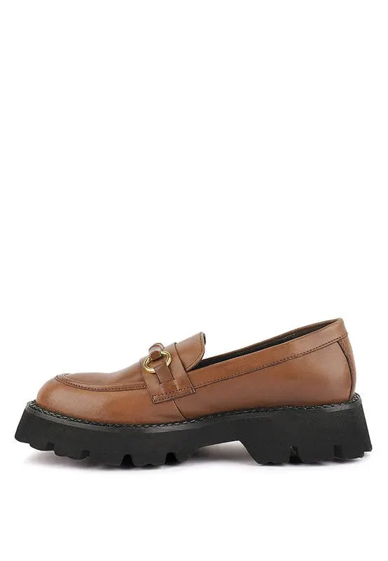 CHEVIOT Chunky Leather Loafers Rag Company