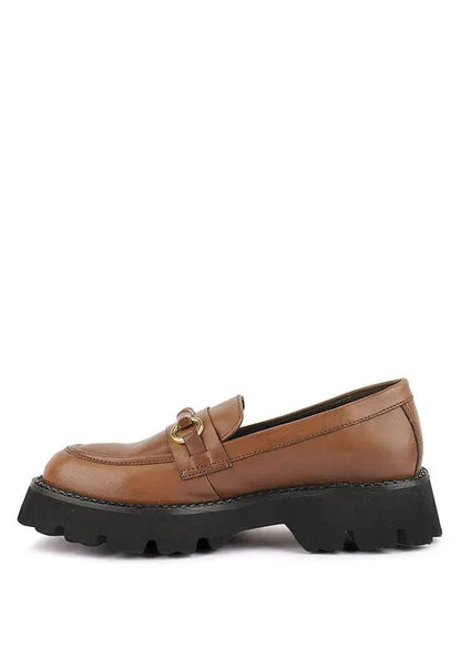 CHEVIOT Chunky Leather Loafers Rag Company