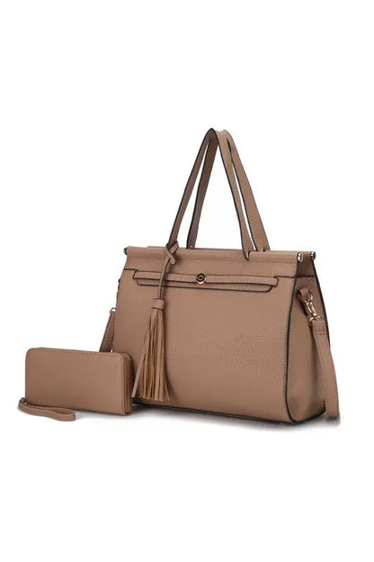 MKF Collection Shelby Satchel with Wallet by Mia K MKF Collection by Mia K