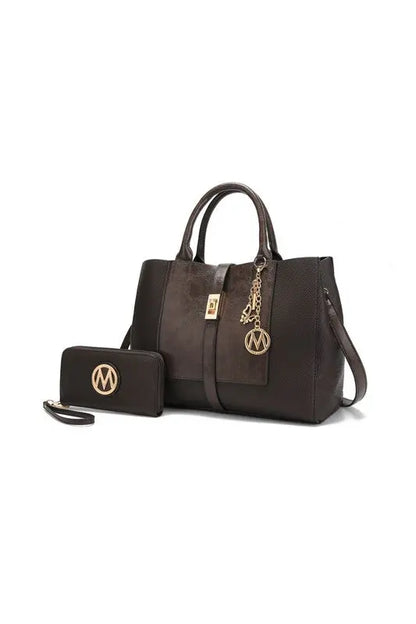 MKF Collection Yola Satchel Bag with Wallet By Mia MKF Collection by Mia K