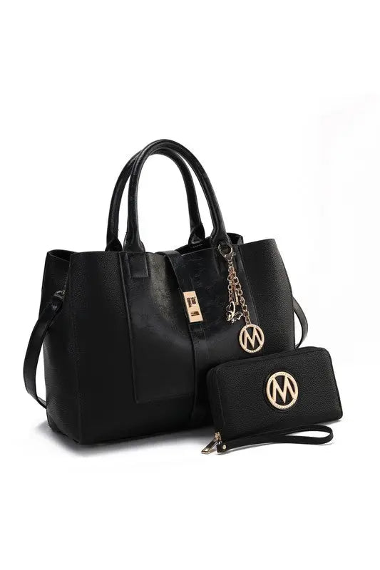 MKF Collection Yola Satchel Bag with Wallet By Mia MKF Collection by Mia K