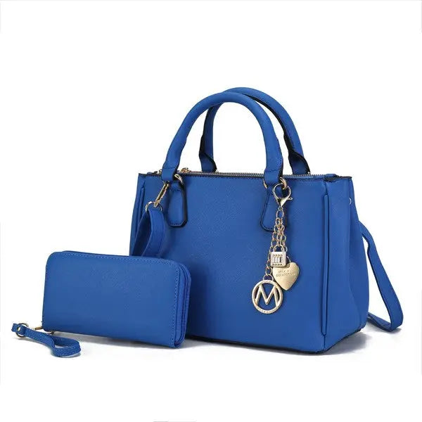 MKF Collection Ruth Satchel Bag with Wallet by Mia MKF Collection by Mia K