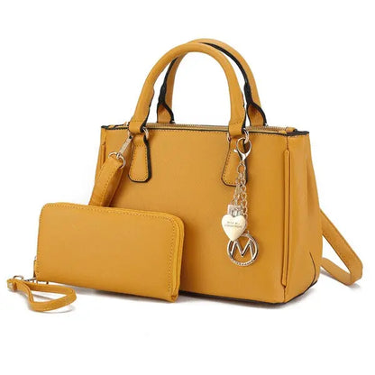 MKF Collection Ruth Satchel Bag with Wallet by Mia MKF Collection by Mia K