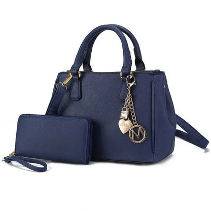 MKF Collection Ruth Satchel Bag with Wallet by Mia MKF Collection by Mia K