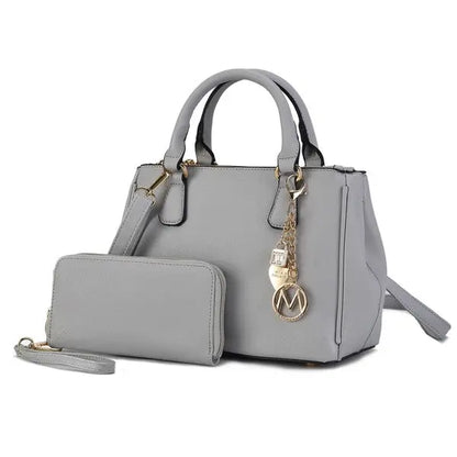 MKF Collection Ruth Satchel Bag with Wallet by Mia MKF Collection by Mia K