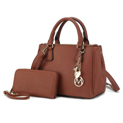 MKF Collection Ruth Satchel Bag with Wallet by Mia MKF Collection by Mia K