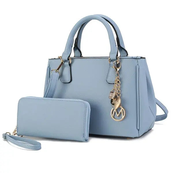 MKF Collection Ruth Satchel Bag with Wallet by Mia MKF Collection by Mia K