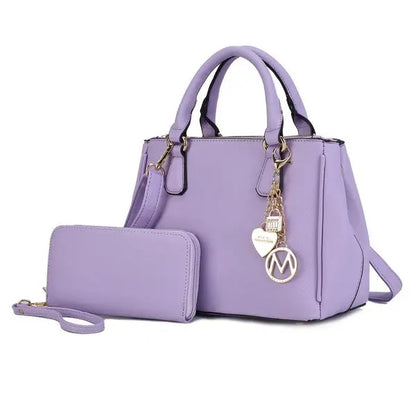 MKF Collection Ruth Satchel Bag with Wallet by Mia MKF Collection by Mia K