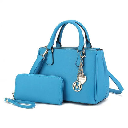 MKF Collection Ruth Satchel Bag with Wallet by Mia MKF Collection by Mia K