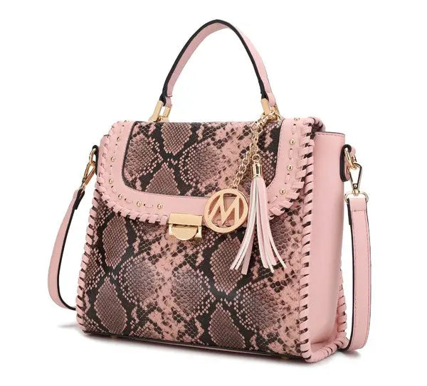 MKF Collection Lilli Satchel Handbag By Mia K MKF Collection by Mia K