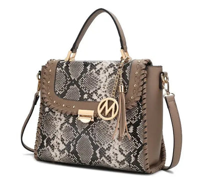 MKF Collection Lilli Satchel Handbag By Mia K MKF Collection by Mia K