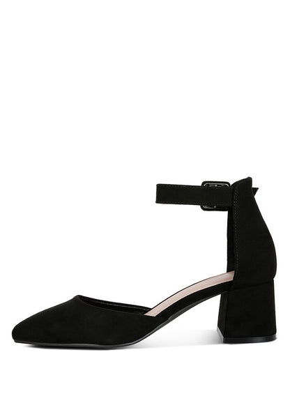 Stroot Mid Block Heel Sandals